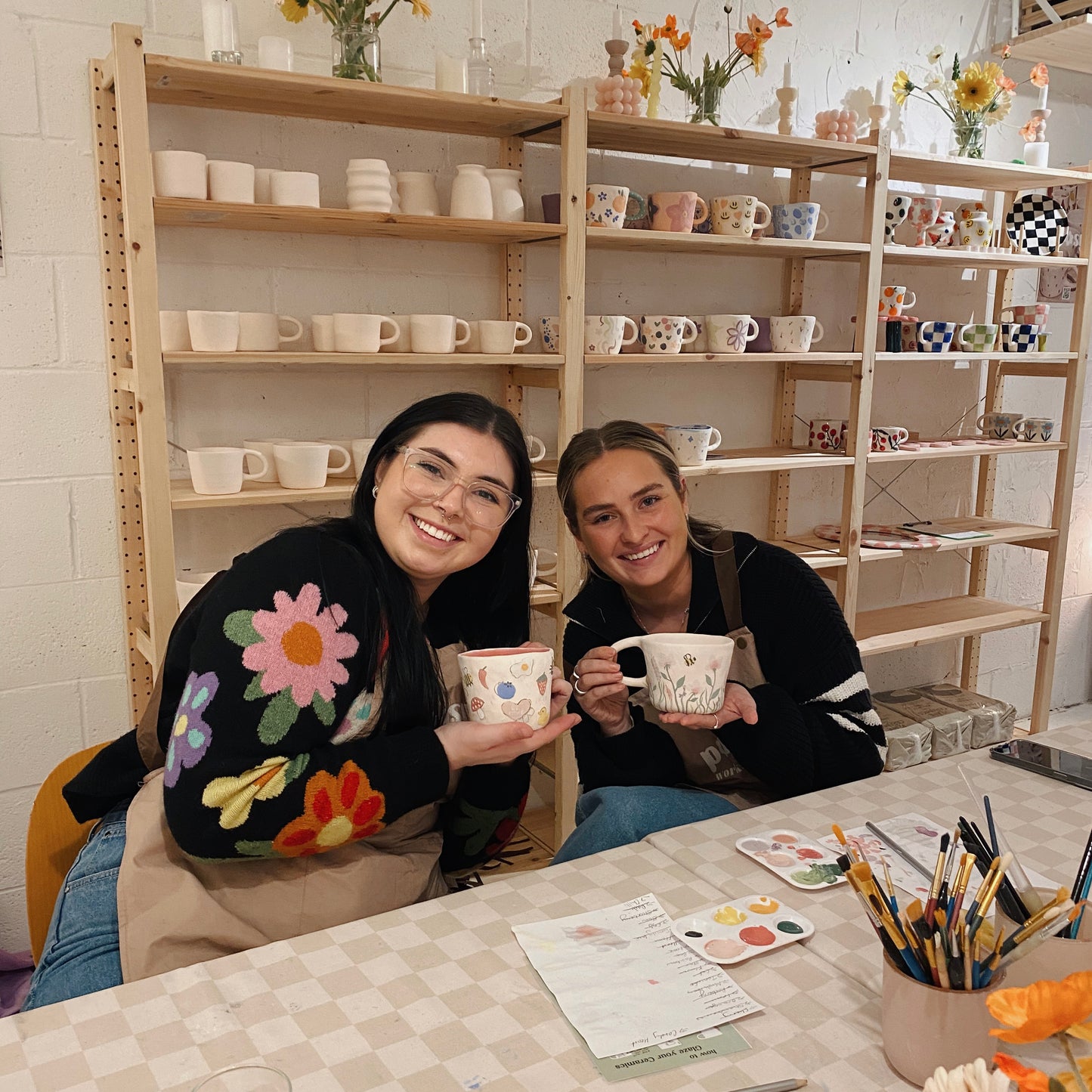 Sip & Paint Pottery Workshop