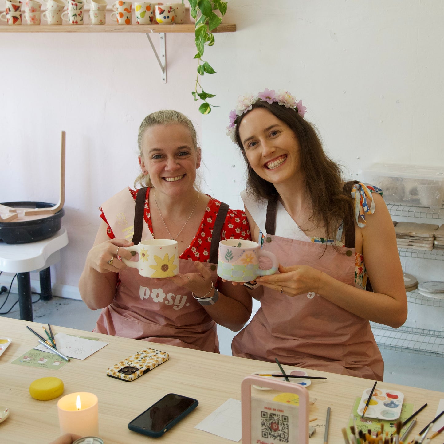 Sip & Paint Pottery Workshop
