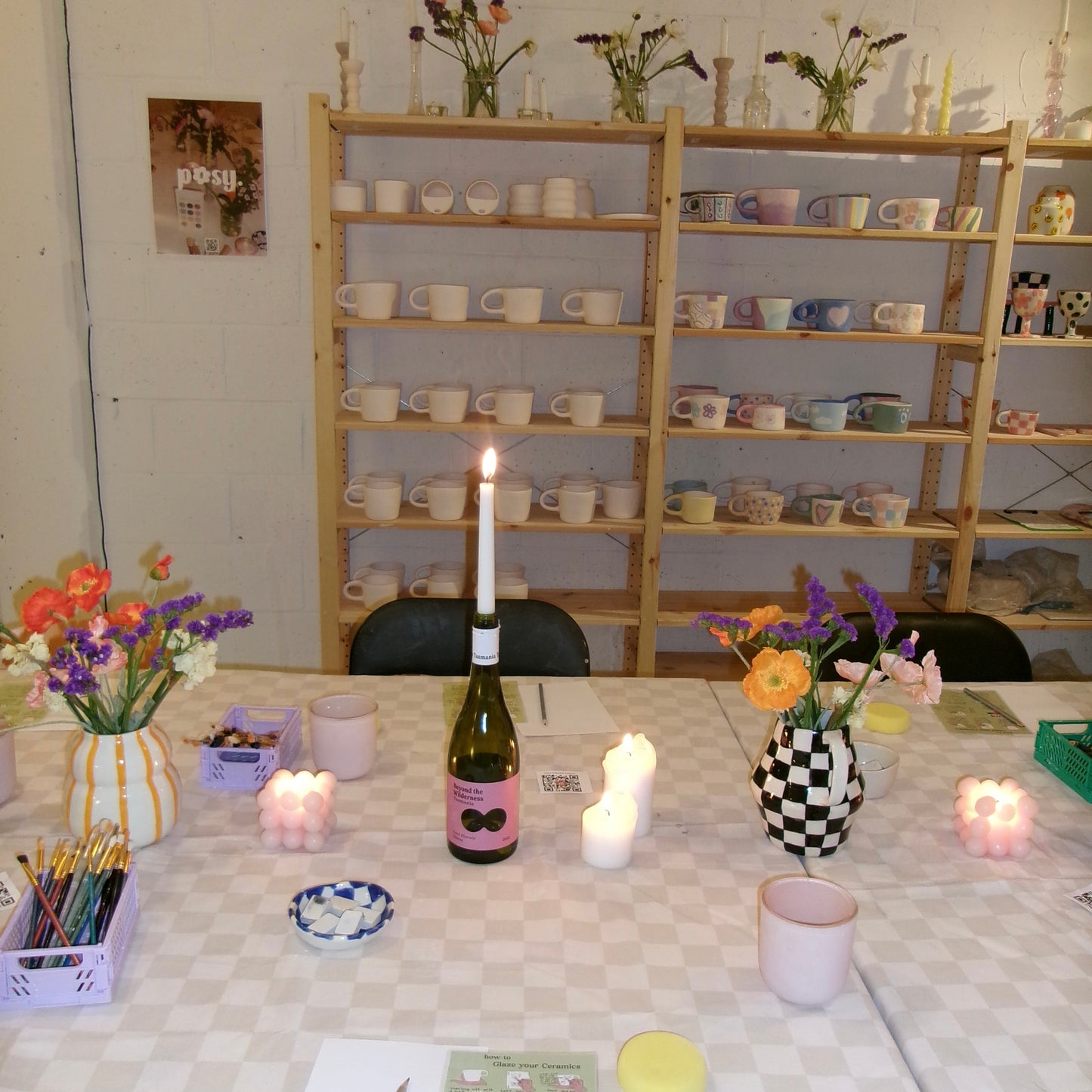 Sip & Paint Pottery Workshop