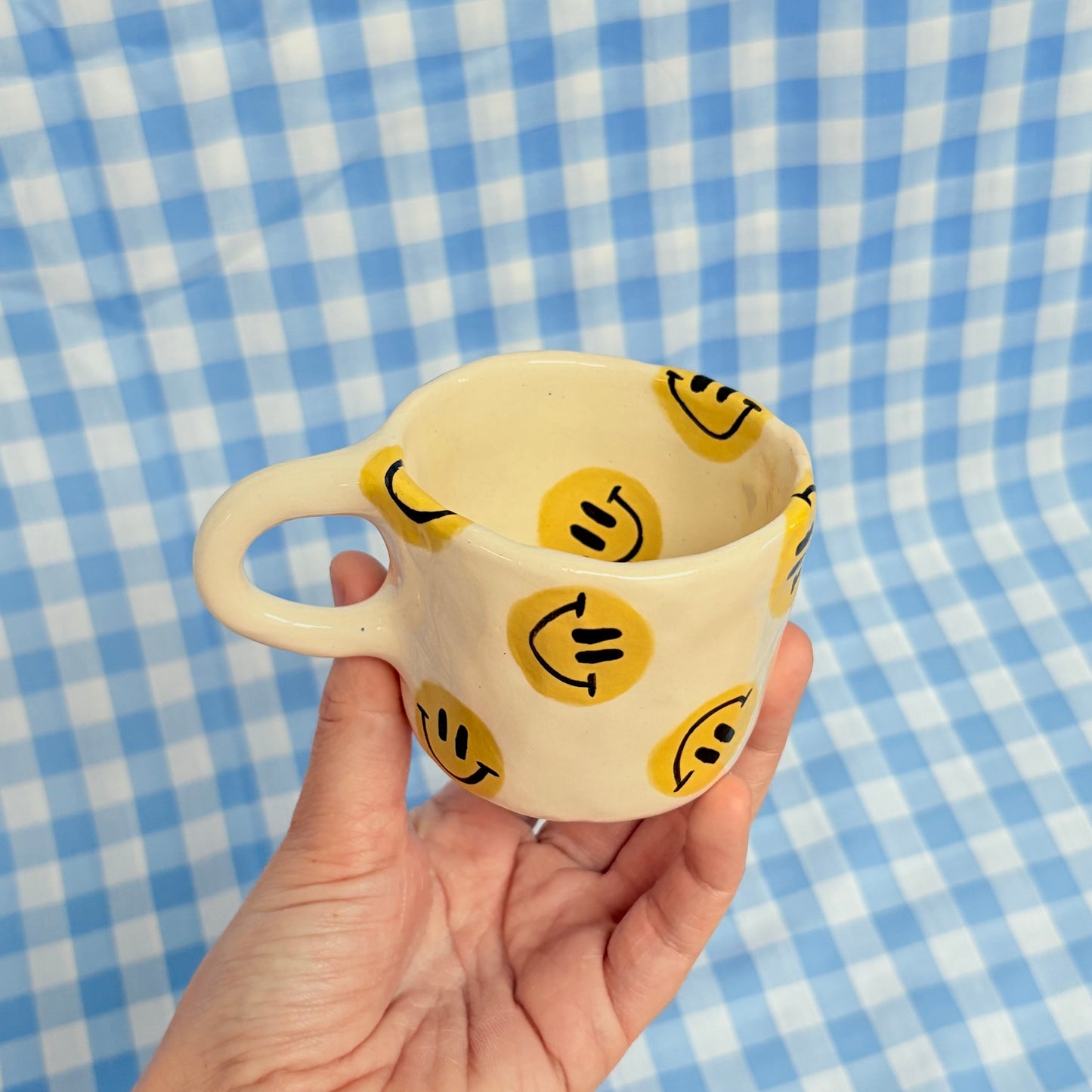 Yellow Smiley Mug