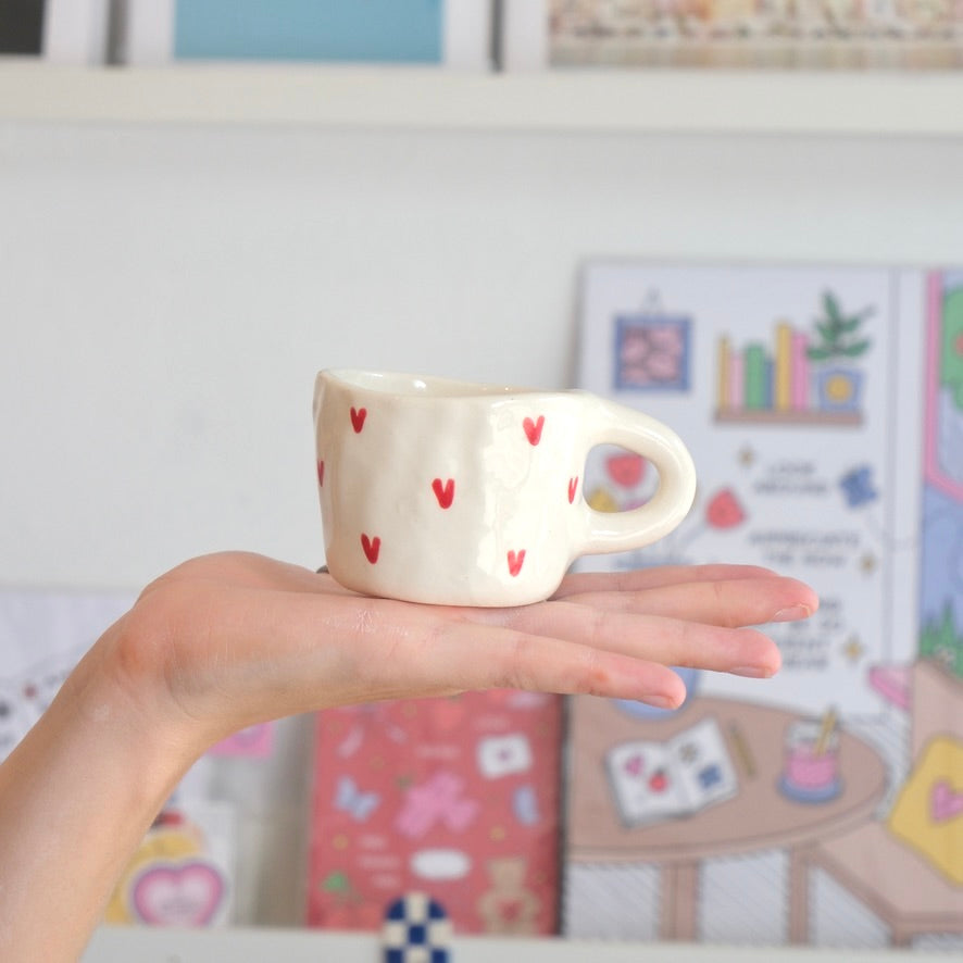 Heart Mug - Espresso
