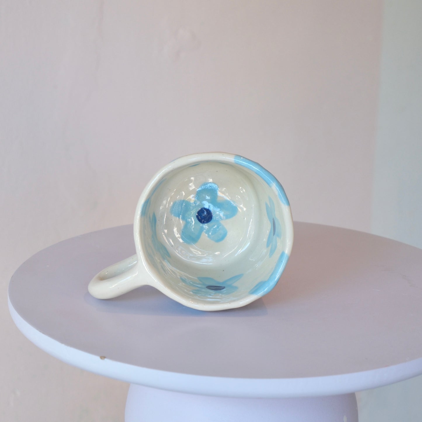 Blue Posy Mug - Large *