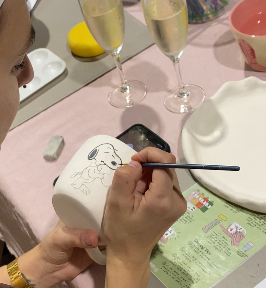 Sip & Paint Pottery Workshop