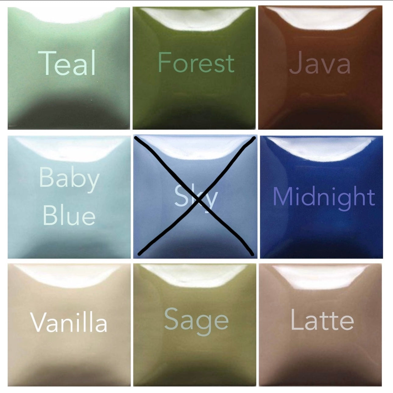 Custom Ceramic Wall Letters