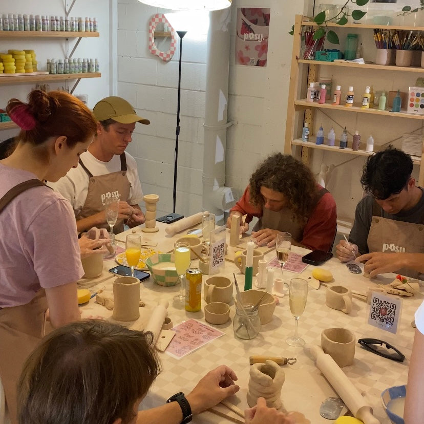 Sip & Sculpt Workshop
