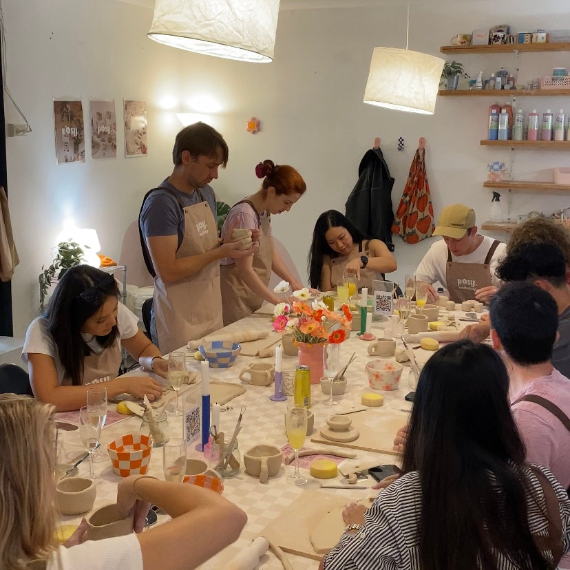 Sip & Sculpt Workshop