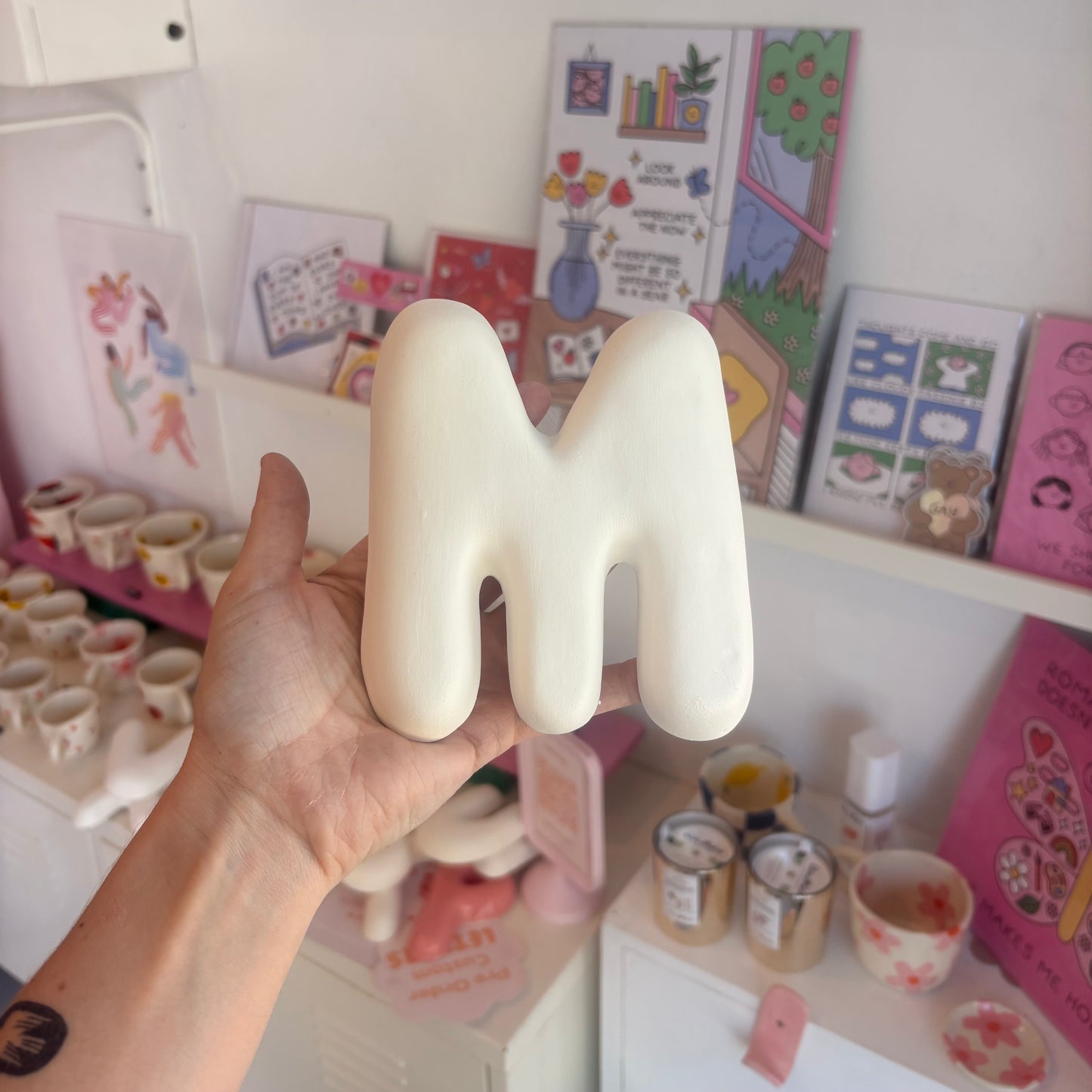 Custom Ceramic Wall Letters (SINGLE)