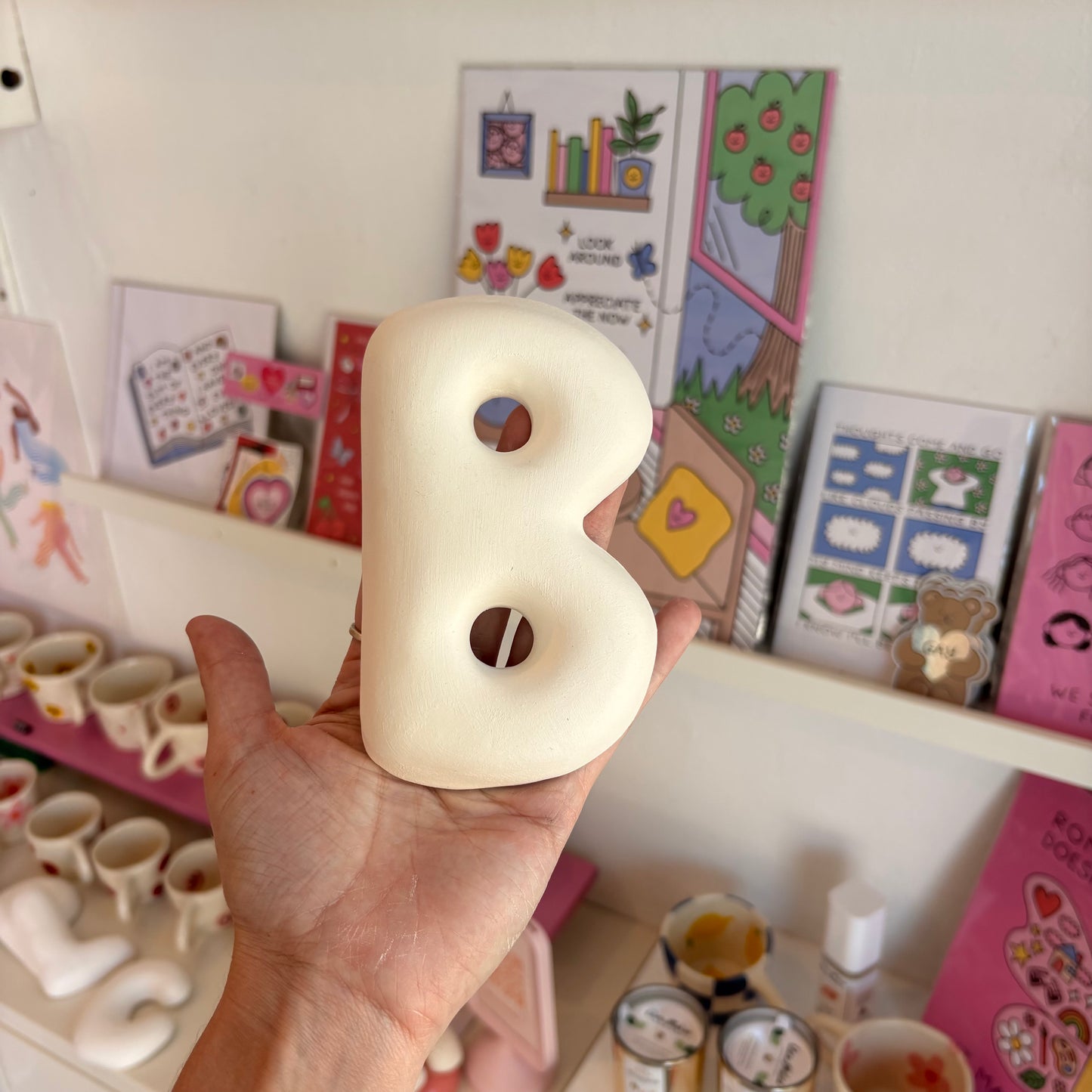 Custom Ceramic Wall Letters (SINGLE)