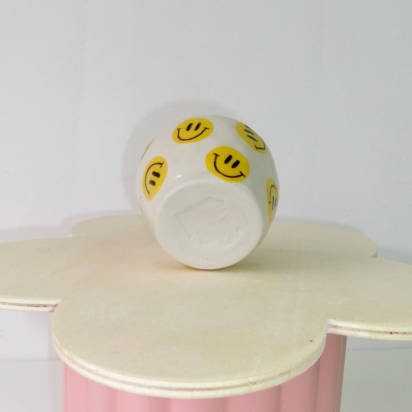Yellow Smiley Cup