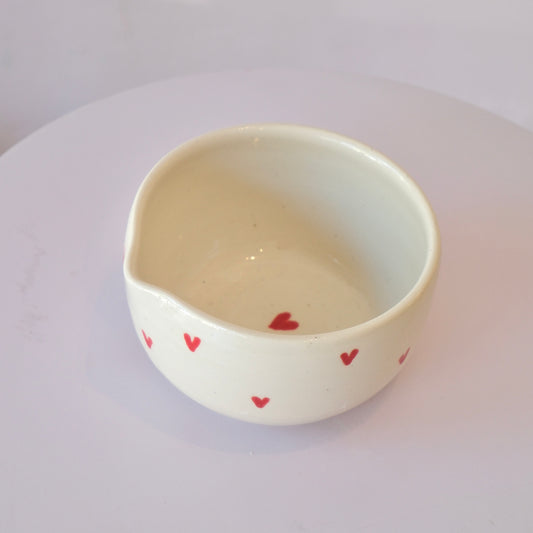 Hearts Matcha Bowl