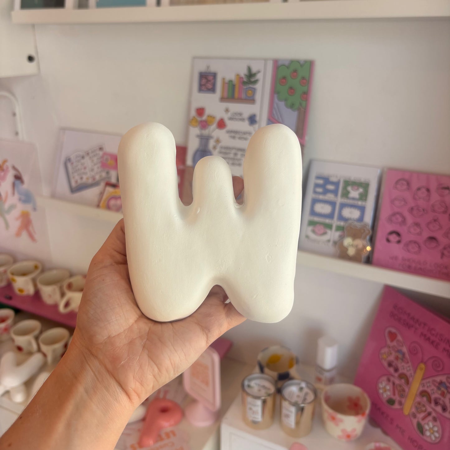 Custom Ceramic Wall Letters (SINGLE)