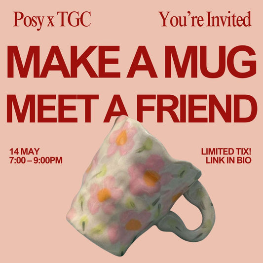 Make a Mug, Meet a Friend Event