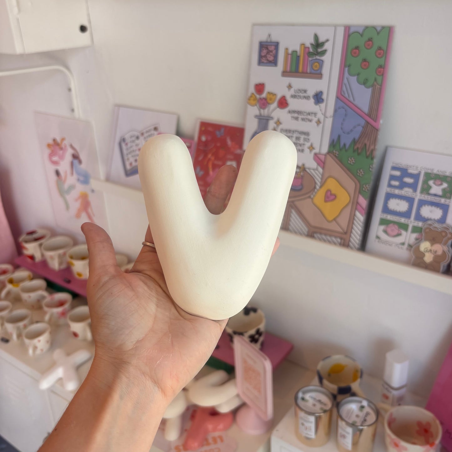 Custom Ceramic Wall Letters (SINGLE)