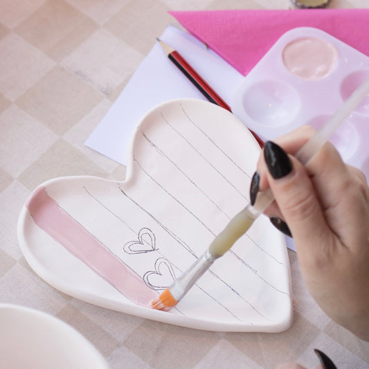 Valentines Clay Paint-a-Heart Workshop