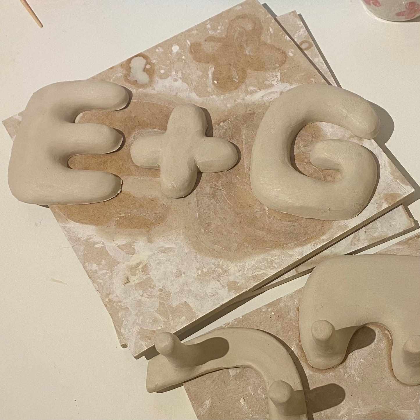 Custom Ceramic Wall Letters