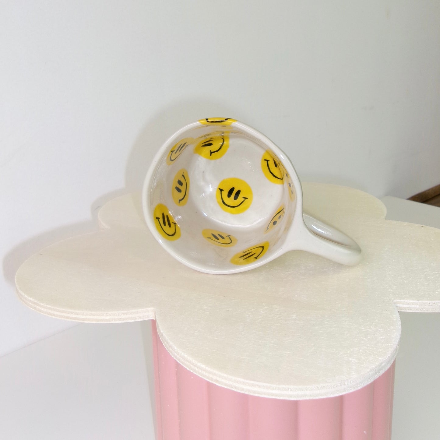 Yellow Smiley Mug