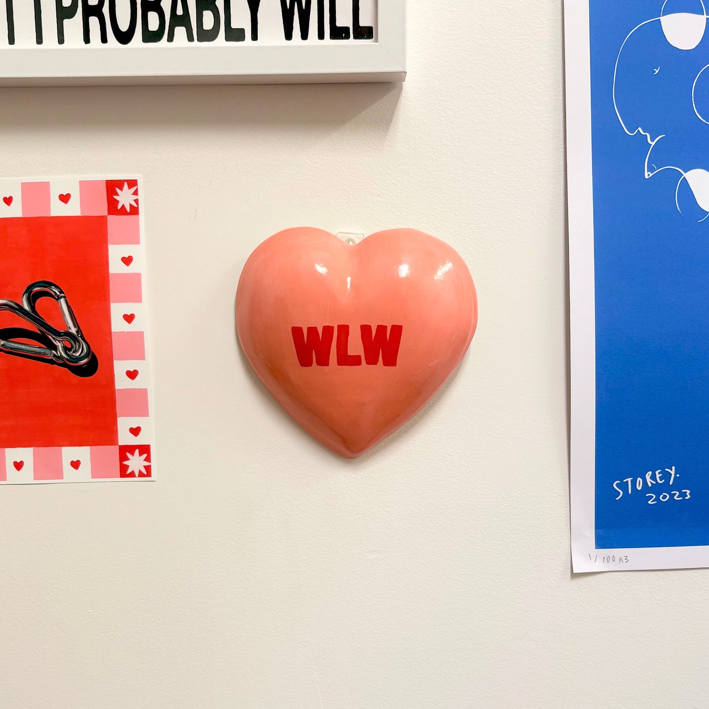 Custom Ceramic Candy Heart