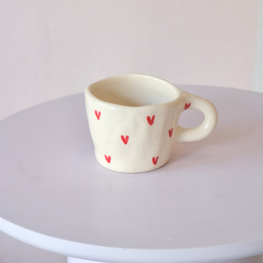 Heart Mug - Espresso