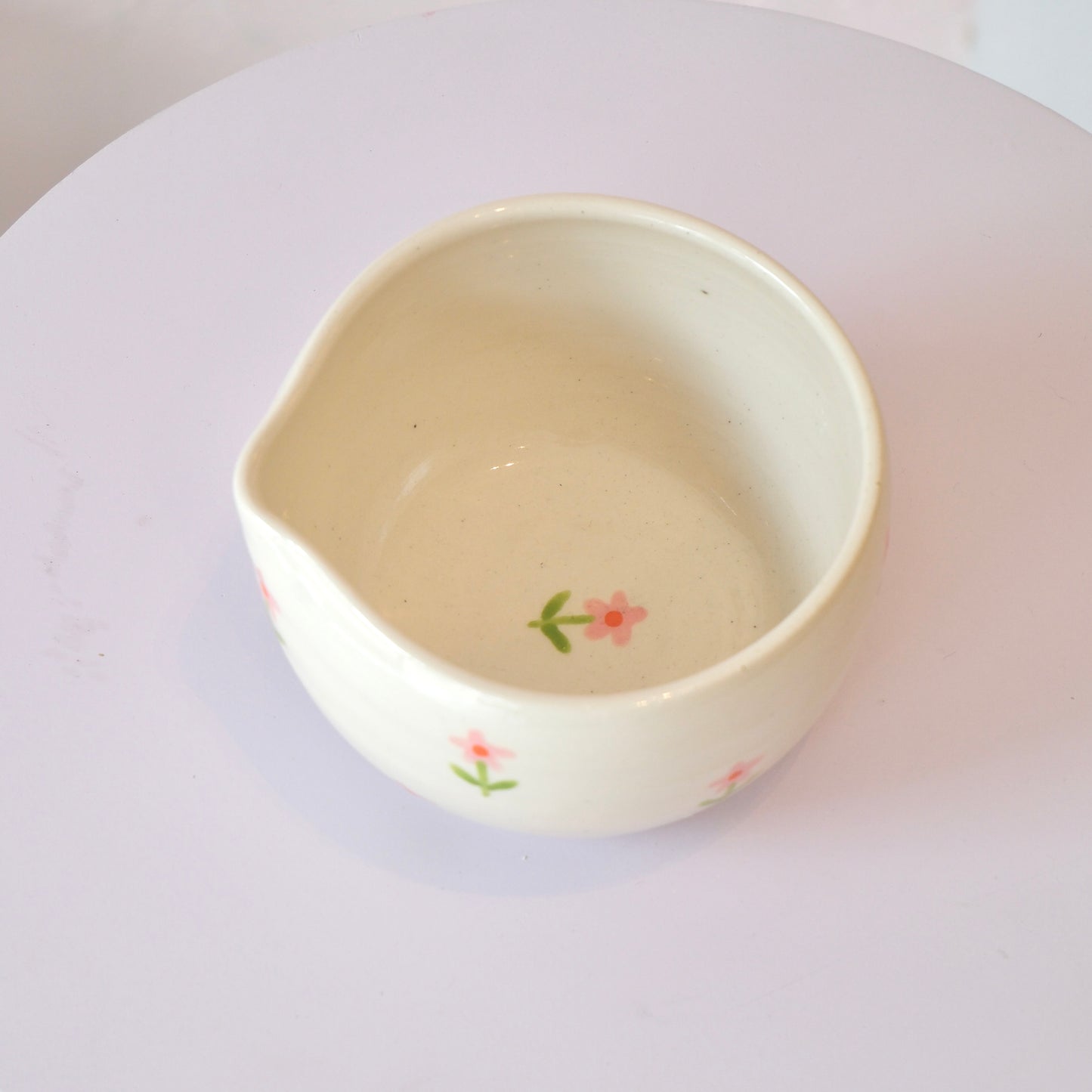 Mini Blossom Flower Matcha Bowl