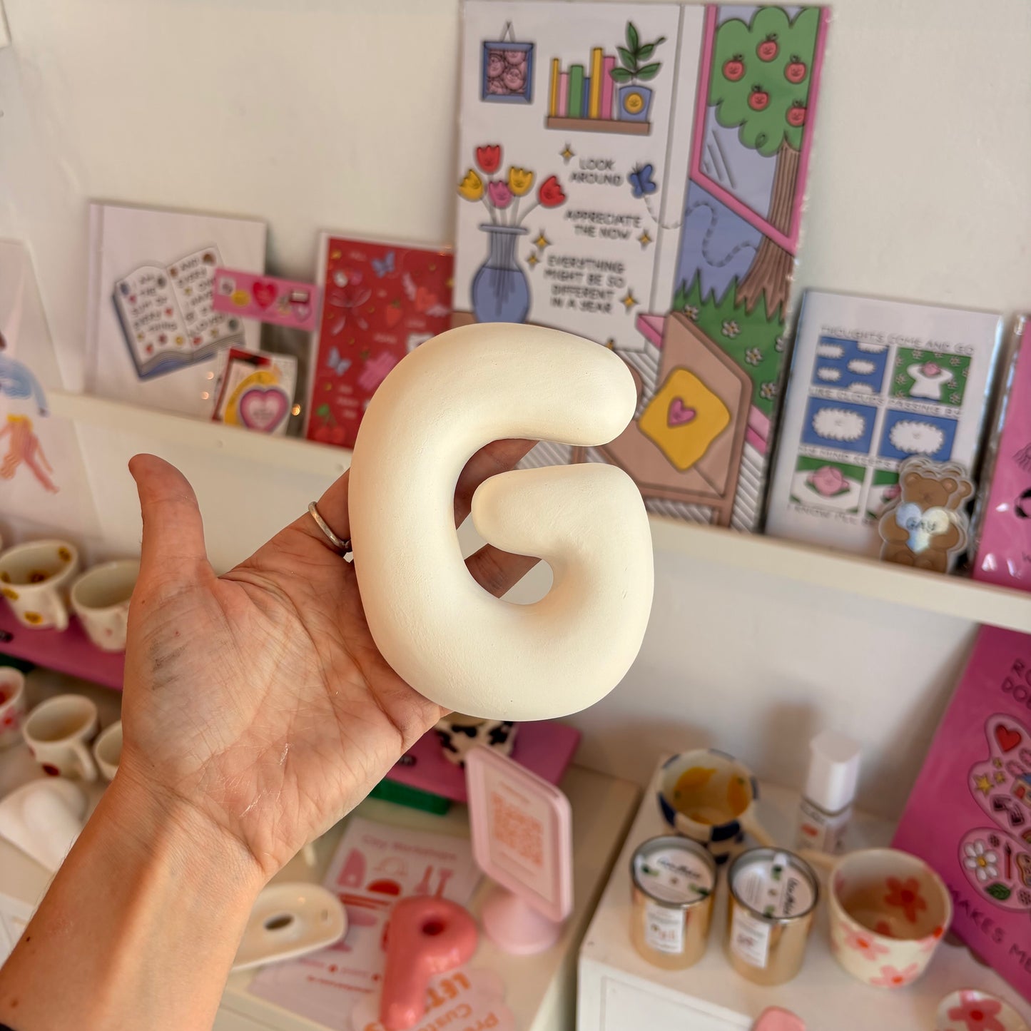 Custom Ceramic Wall Letters (SINGLE)