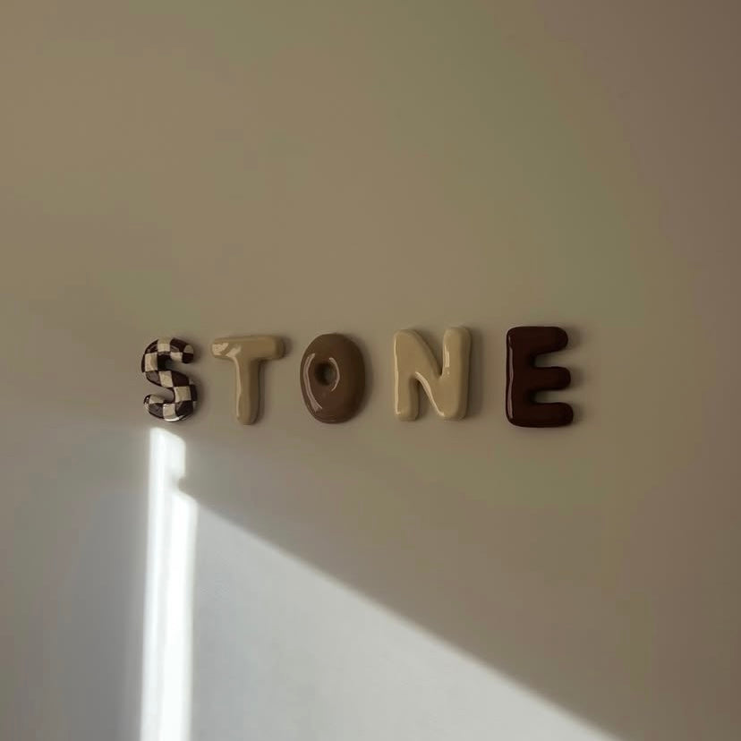 Custom Ceramic Wall Letters