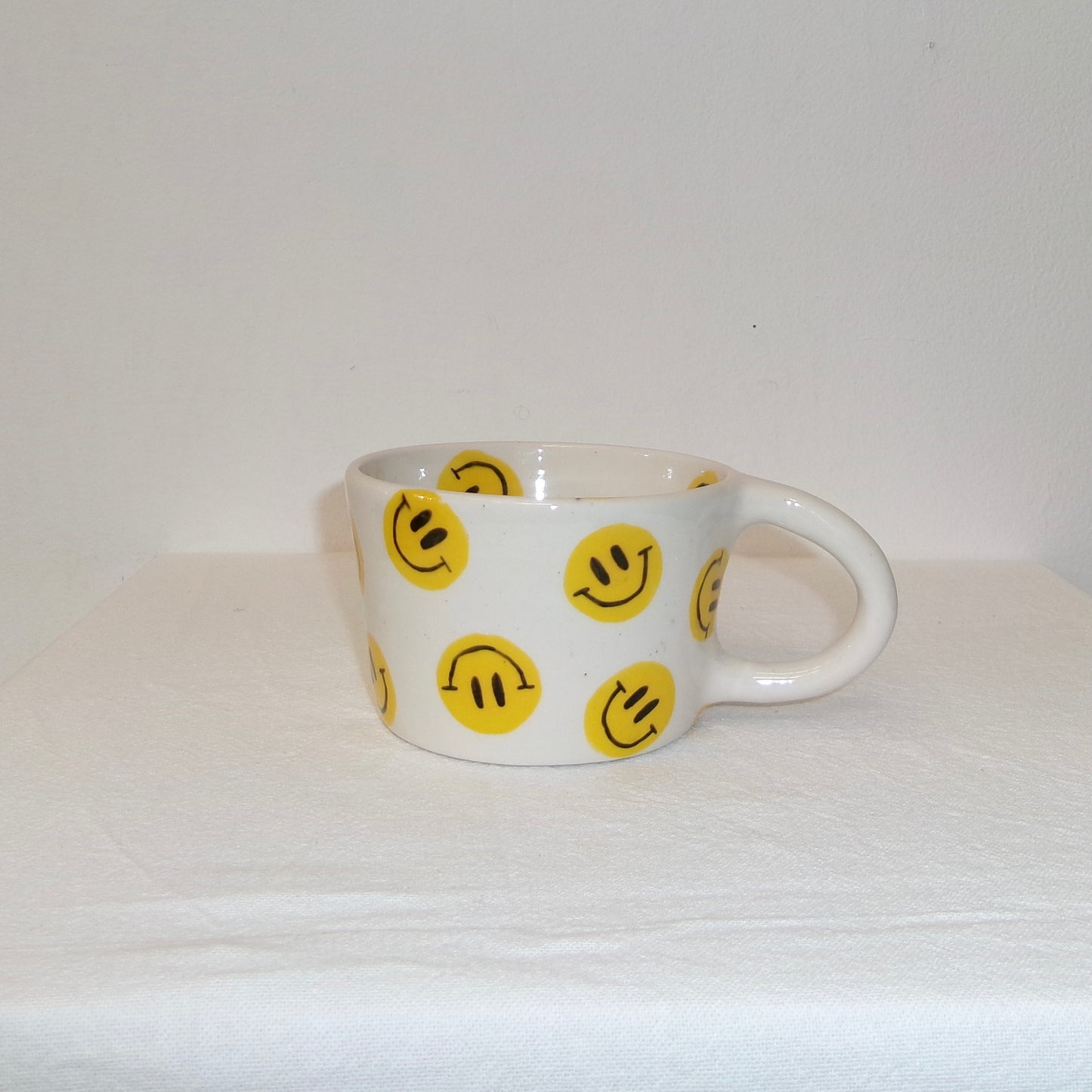 Yellow Smiley Cup