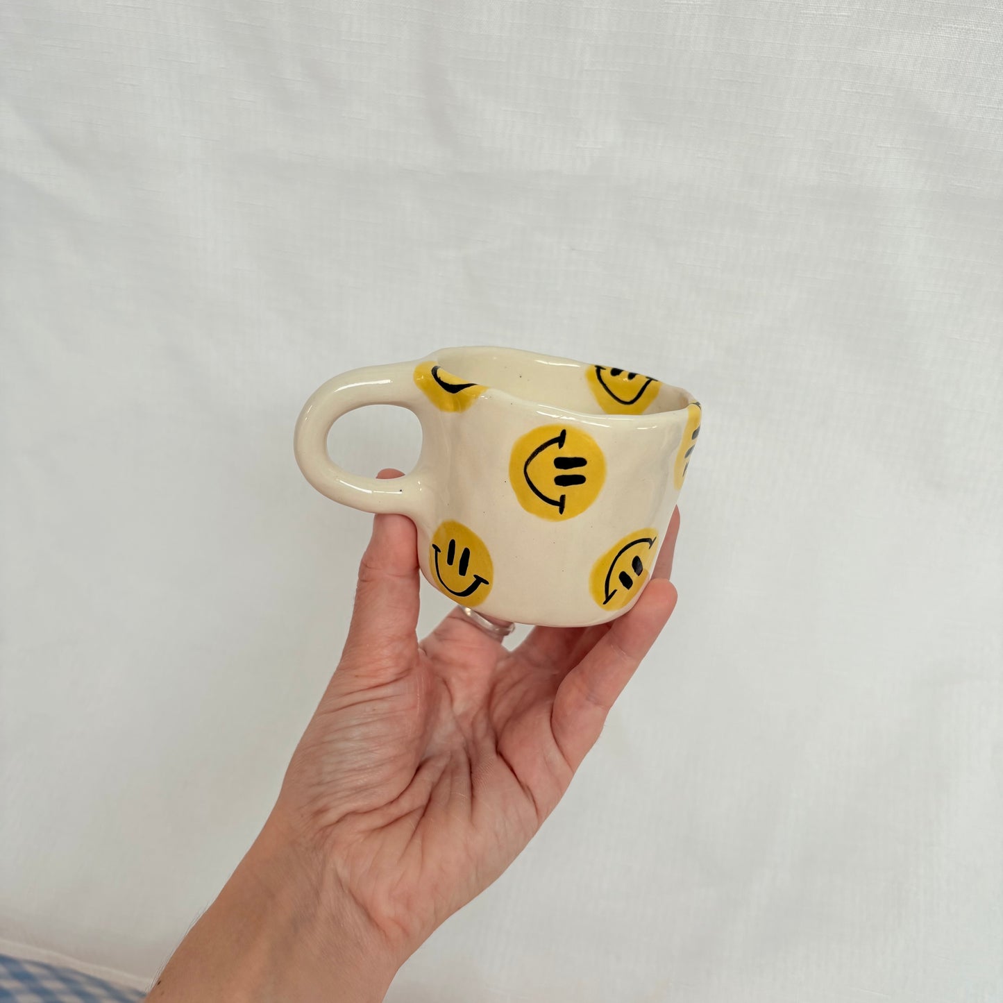 Yellow Smiley Mug