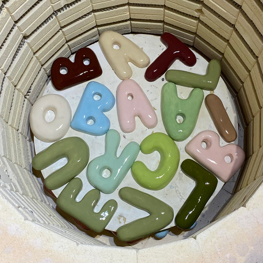 Custom Ceramic Wall Letters