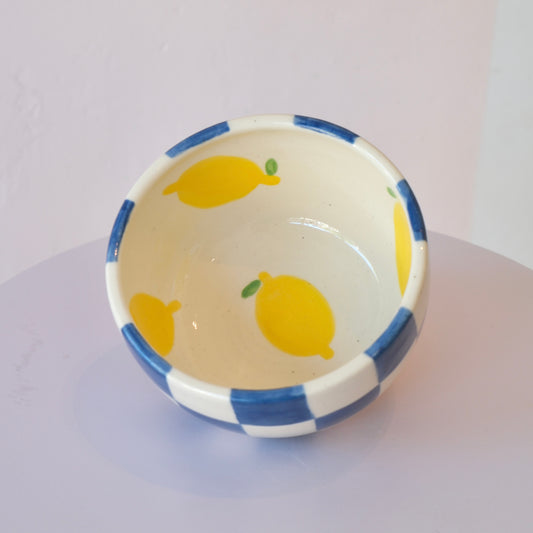 Checkered Lemon Breakfast Bowl