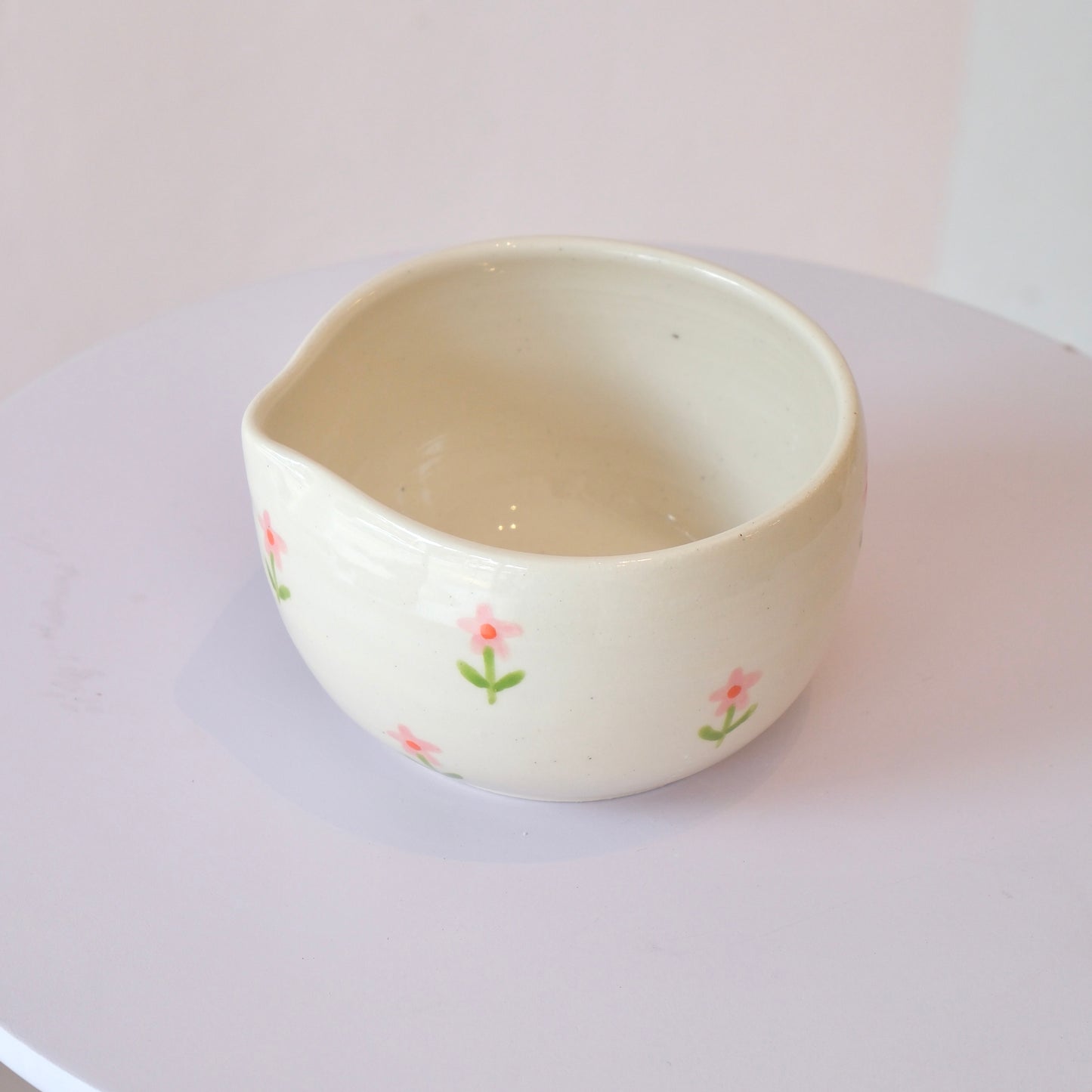 Mini Blossom Flower Matcha Bowl