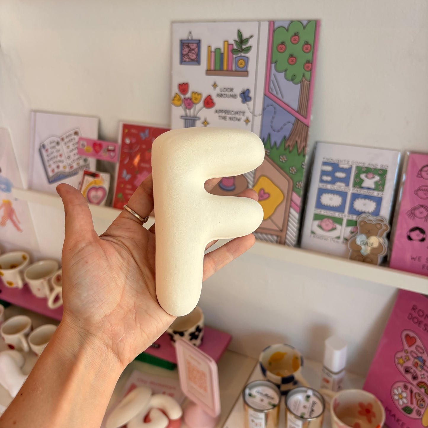 Custom Ceramic Wall Letters (SINGLE)