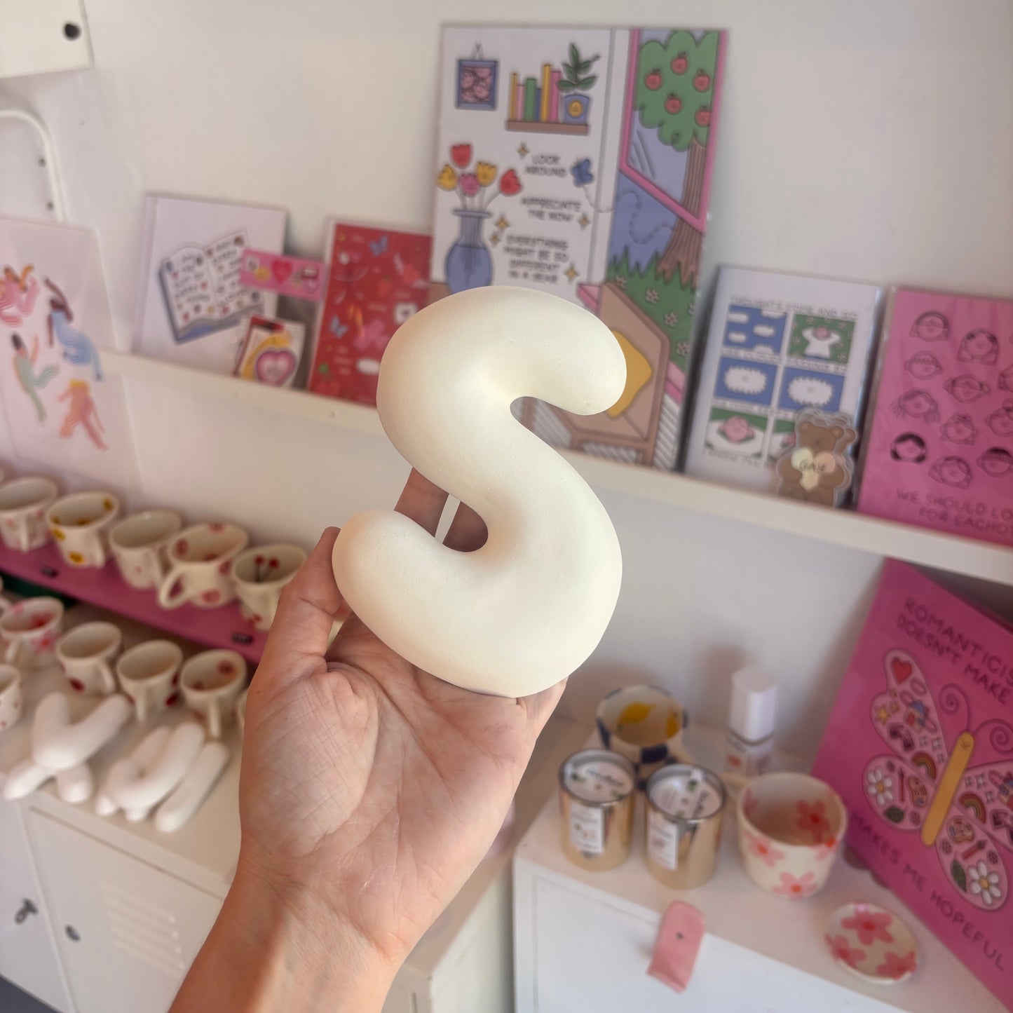 Custom Ceramic Wall Letters (SINGLE)