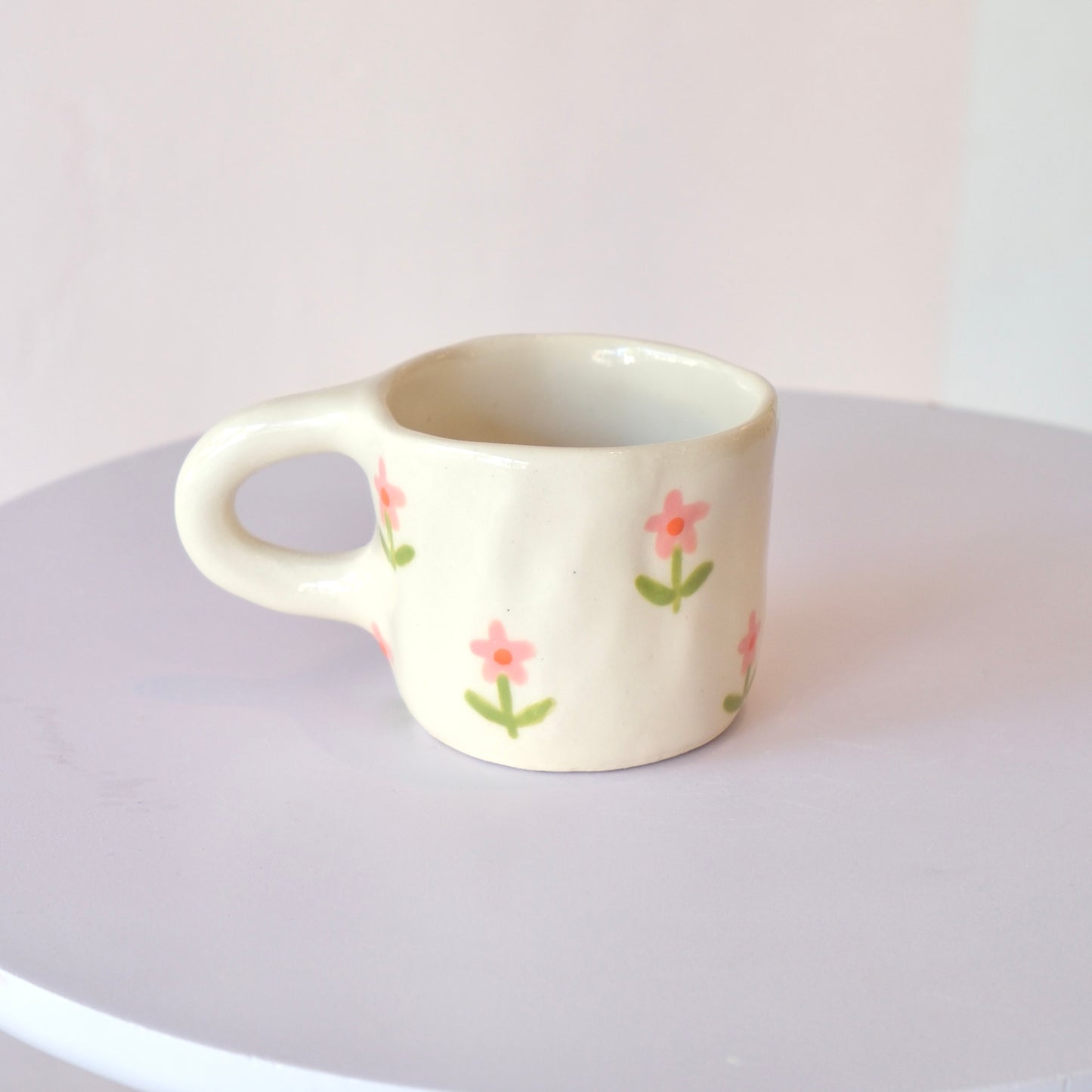 Mini Flower Mug - Espresso