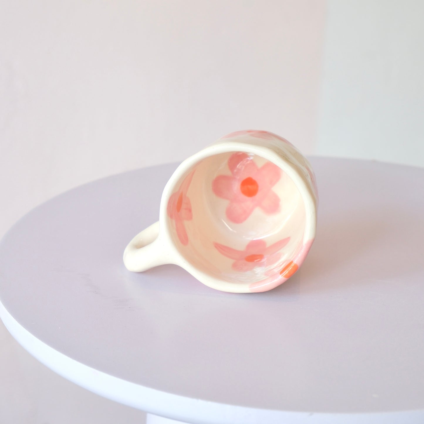 Pink Posy Mug - Espresso