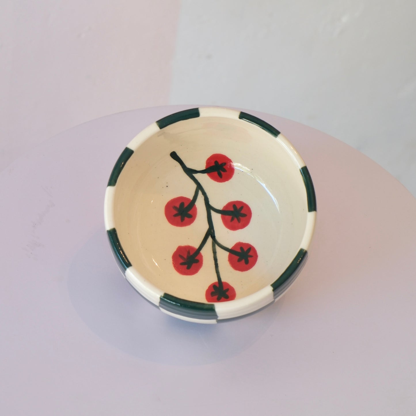 Checkered Tomato Breakfast Bowl