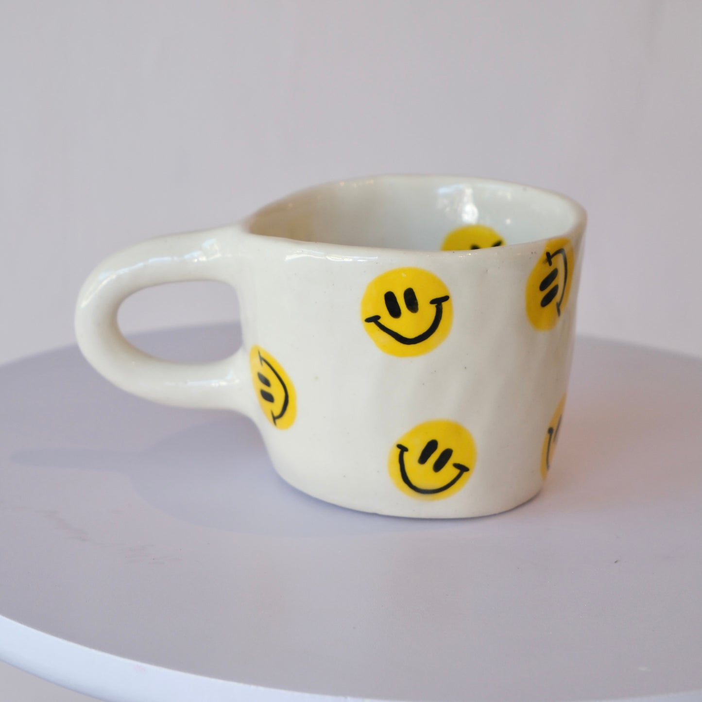 Yellow Smiley Mug - Large