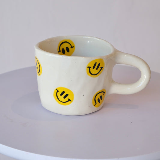 Yellow Smiley Mug - Large