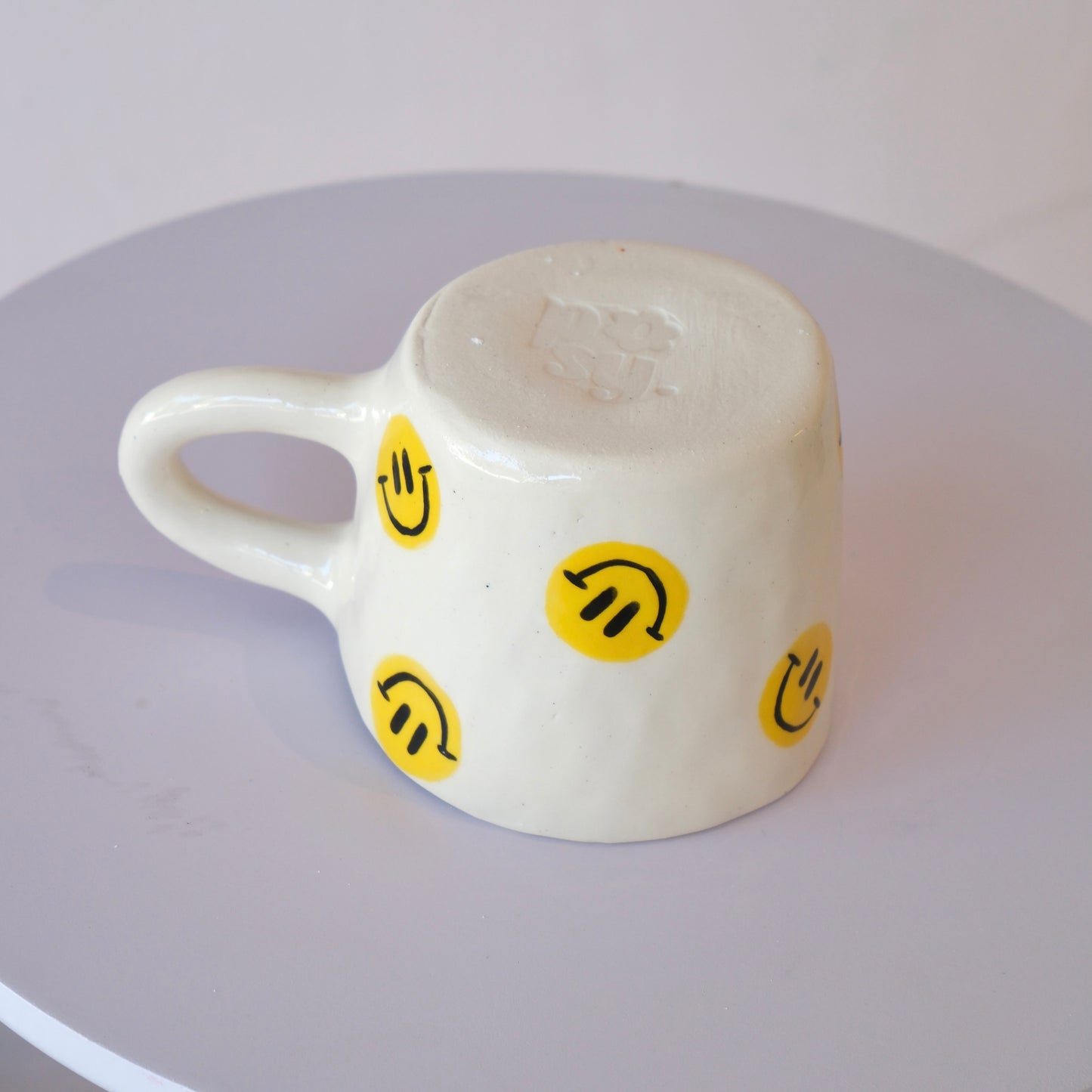 Yellow Smiley Mug - Large