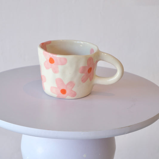 Pink Posy Mug - Large