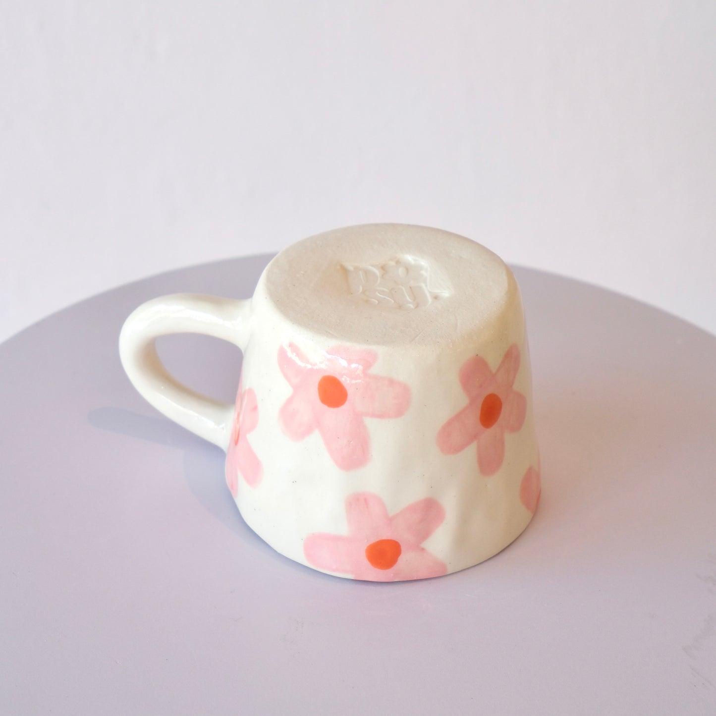 Pink Posy Mug - Large