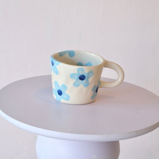 Blue Posy Mug - Large *