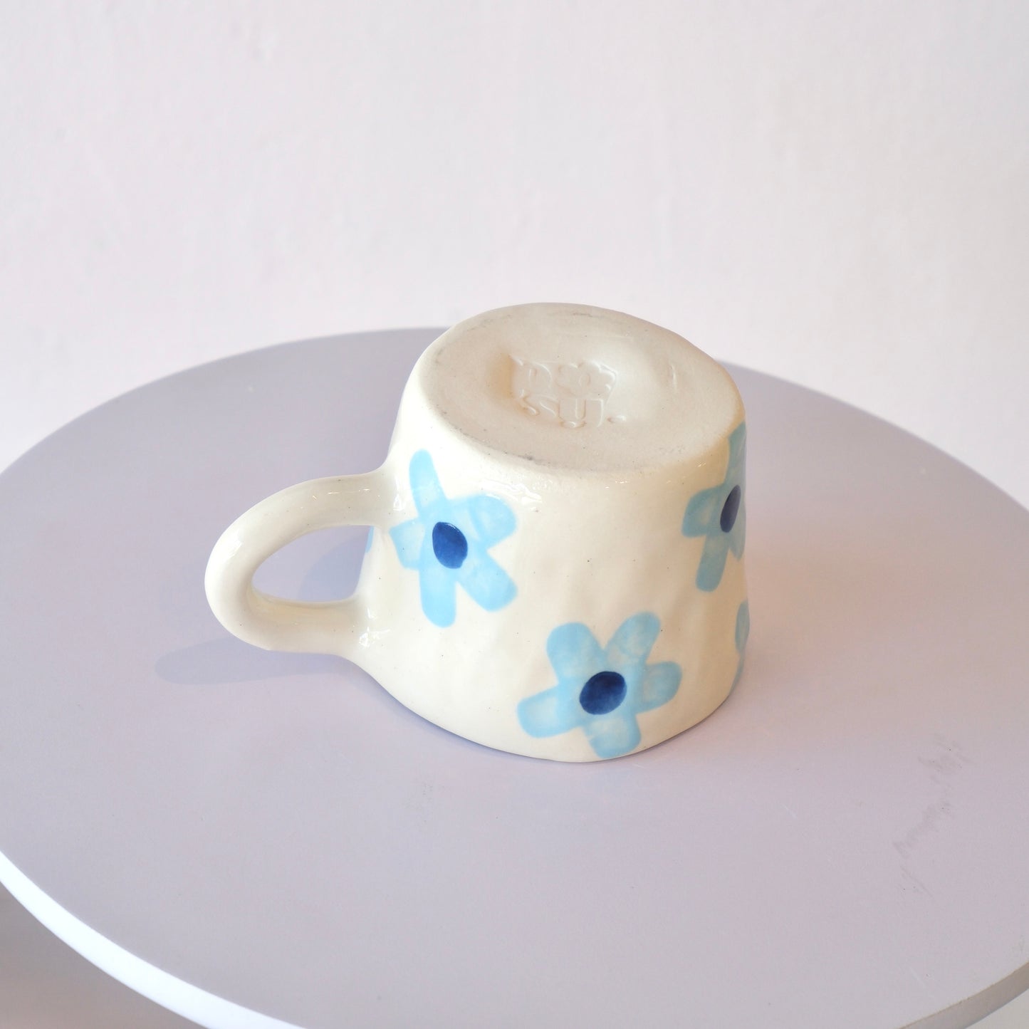 Blue Posy Mug - Large *