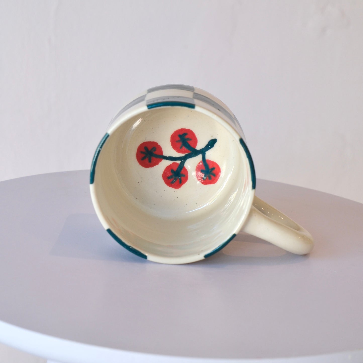 Checkered Tomato Cup *