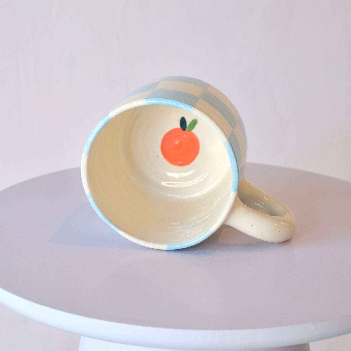 Checkered Oranges Cup *