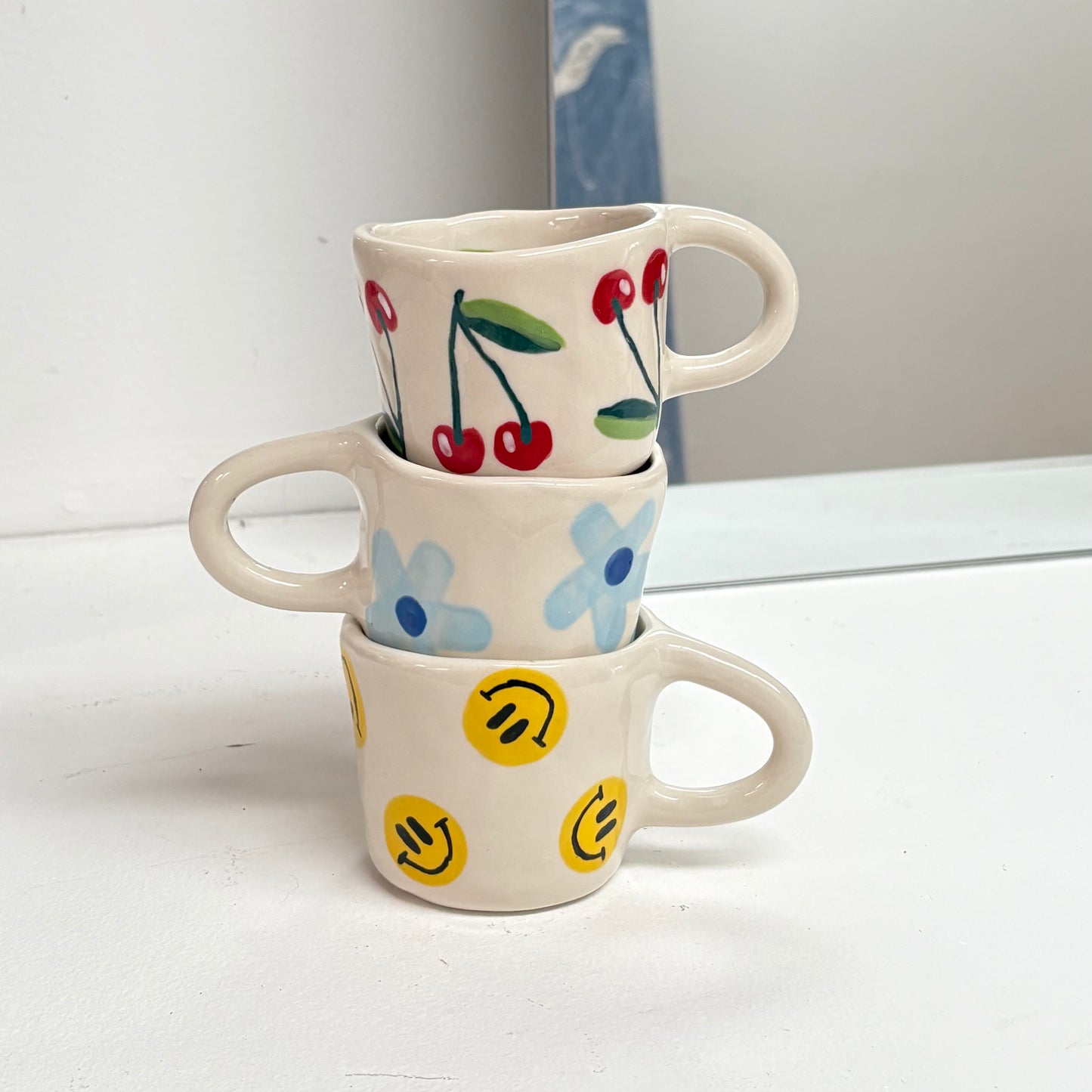 Yellow Smiley Mug