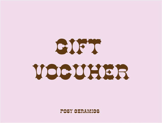 Custom Letter Gift Voucher
