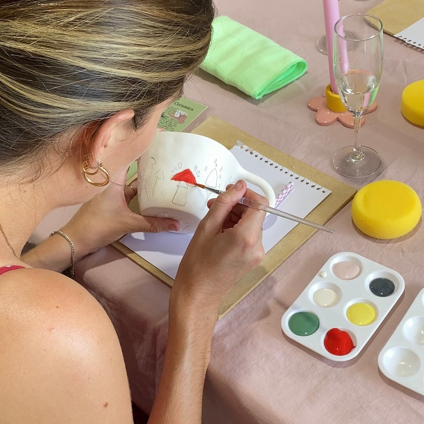 Prosecco & Pottery Painting Workshop (18+)