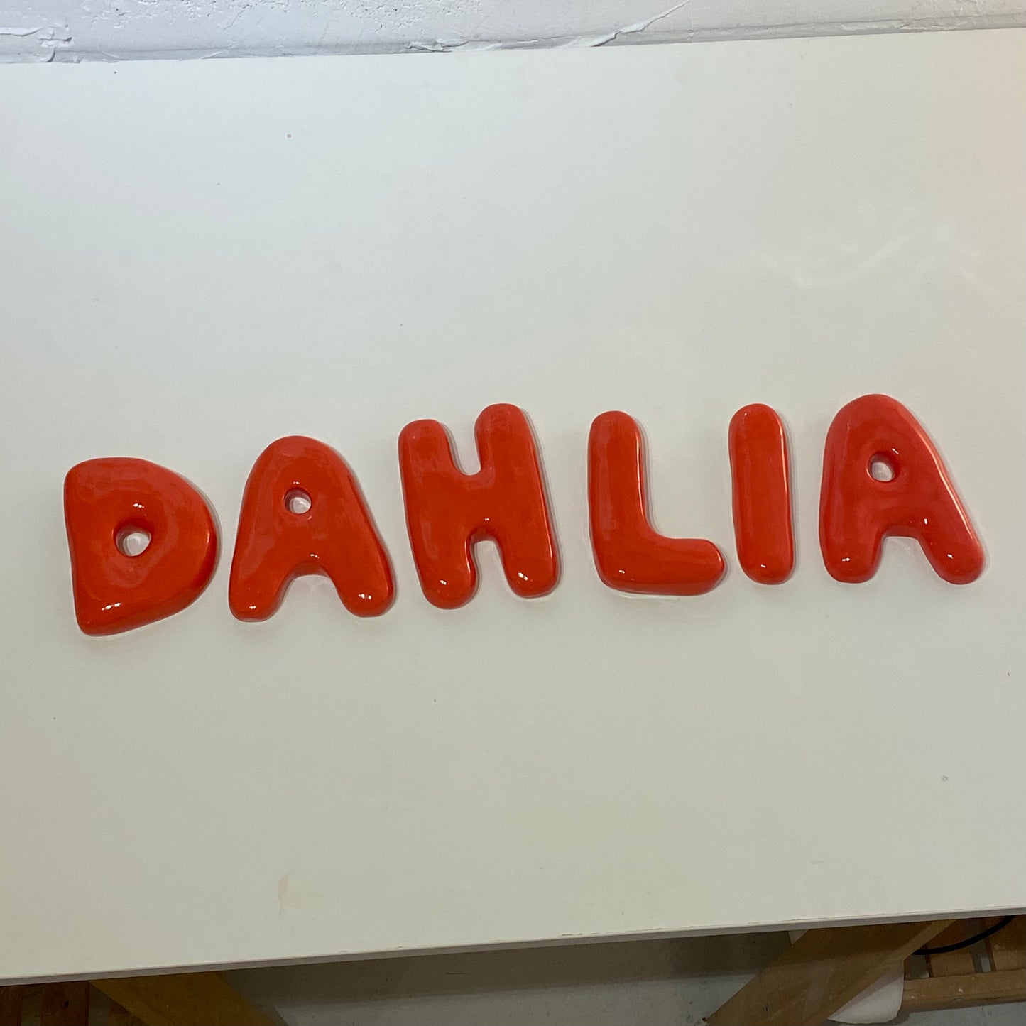 Custom Ceramic Wall Letters