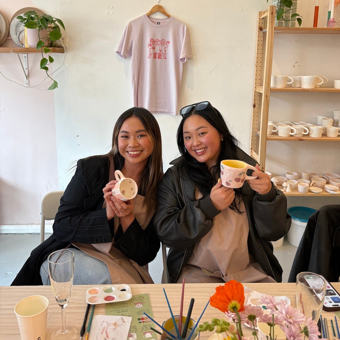 Sip & Paint Pottery Workshop