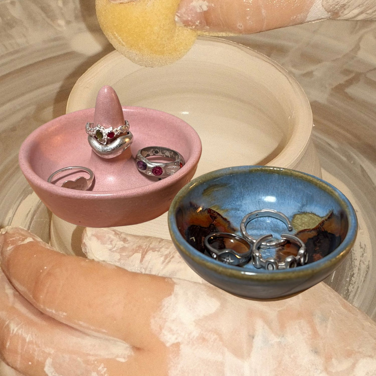 Jewellery Set Wheel Throwing